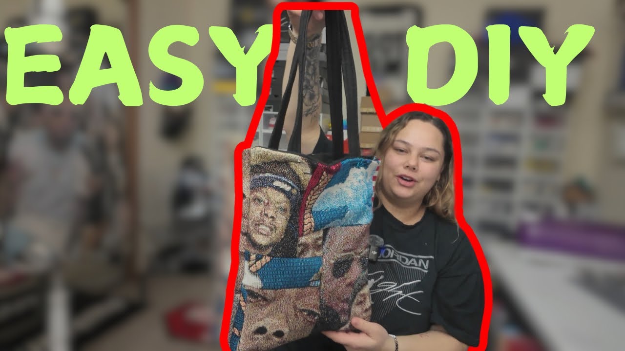 HOW TO: make a patchwork tapestry tote bag!