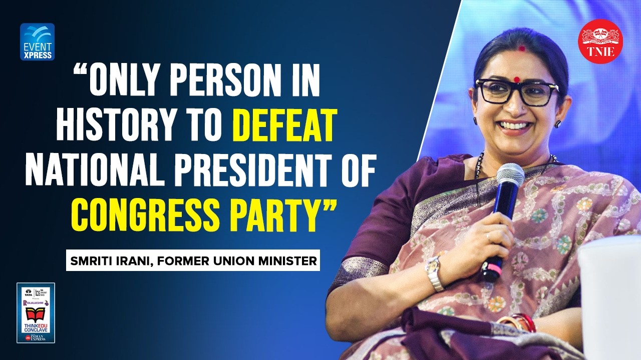 Don't need validation: Smriti Irani's bold defence for parallel life in TV and politics