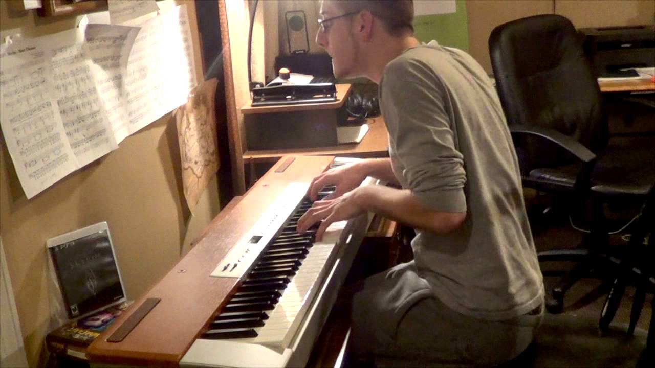 Skyrim Piano (Main Theme)