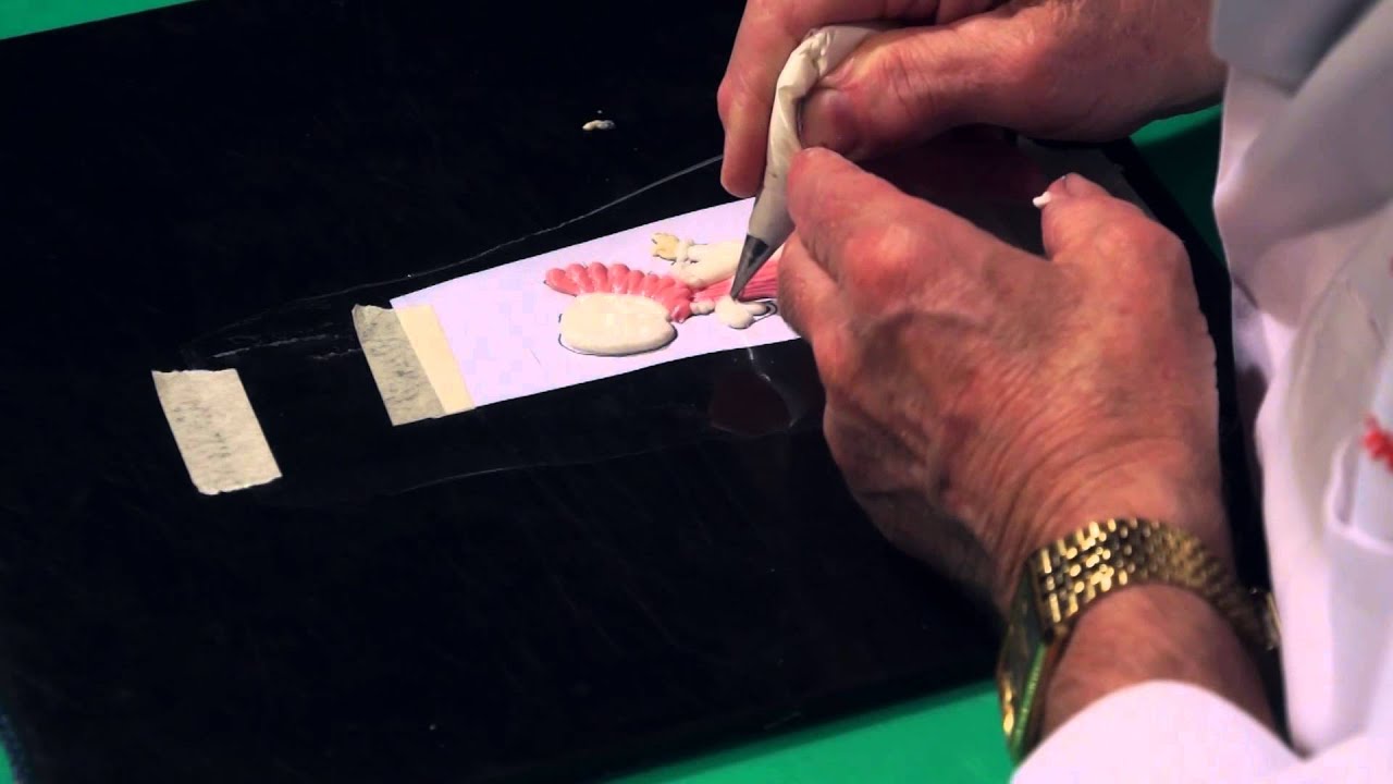 Eddie Spence. The Art of Royal Icing. Clip 2