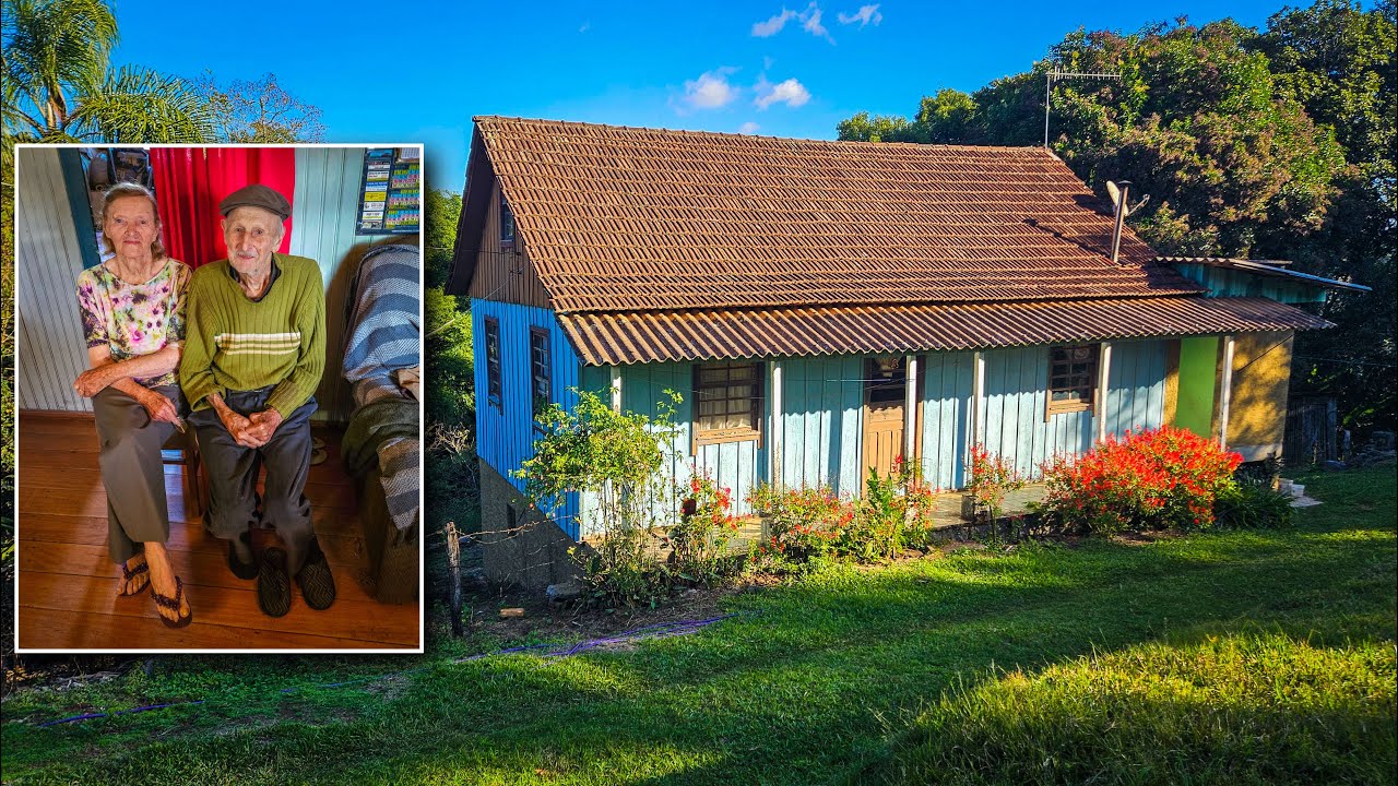 AOS 91 ANOS, ELE CONTA AS HISTÓRIAS E MOSTRA A CASA QUE ELE MESMO CONSTRUIU E VIVEU A VIDA TODA!