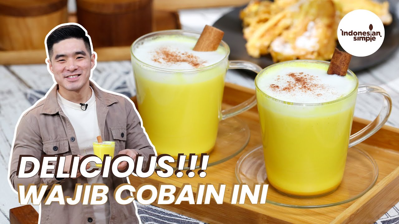 MINUMAN LATTE YANG BEREMPAH | Turmeric Latte