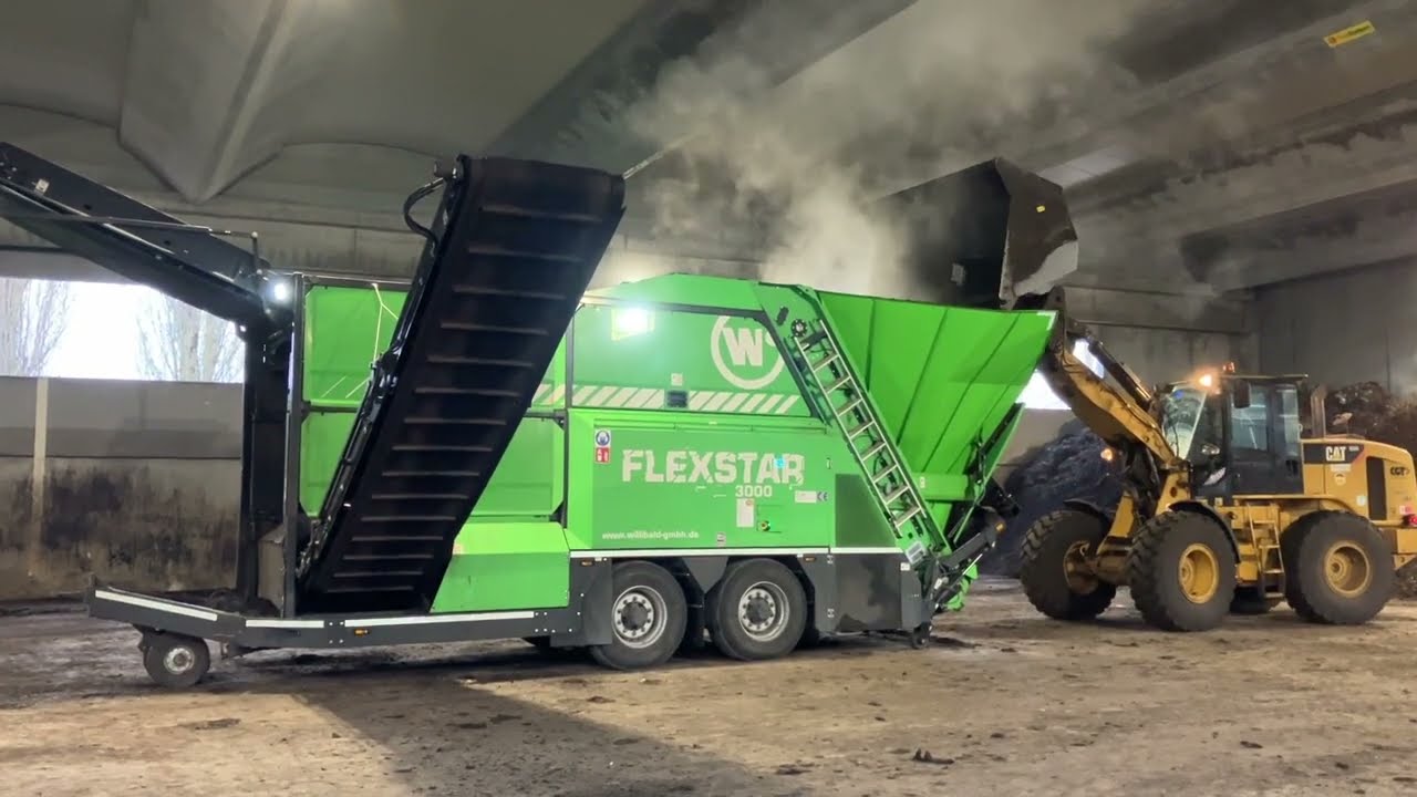 Vagliatura Compost - Vaglio Stellare FLEXSTAR 3000 Willibald