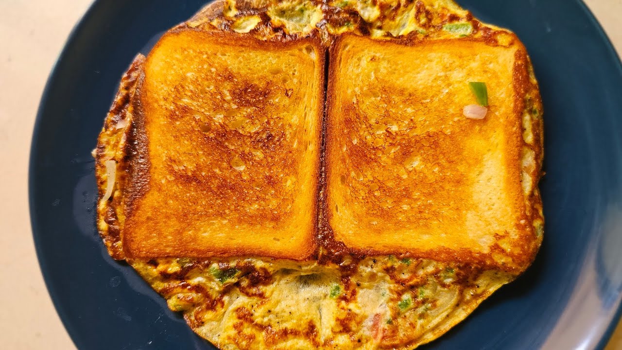 Bread Omelette with Vegetables II ബ്രഡ് ഓംലറ്റ് II Bread Omelette Recipe | Easy Malayalam Recipe
