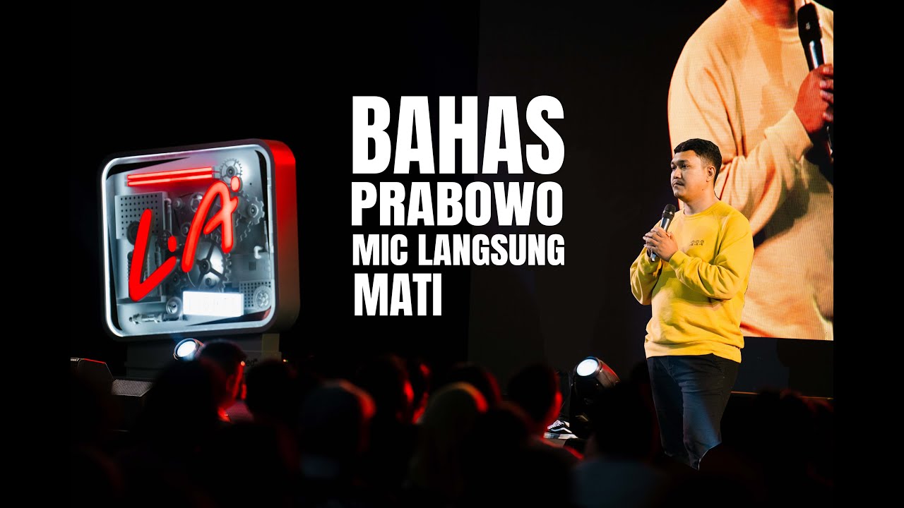 Bahas Pak Prabowo, mic langsung mati