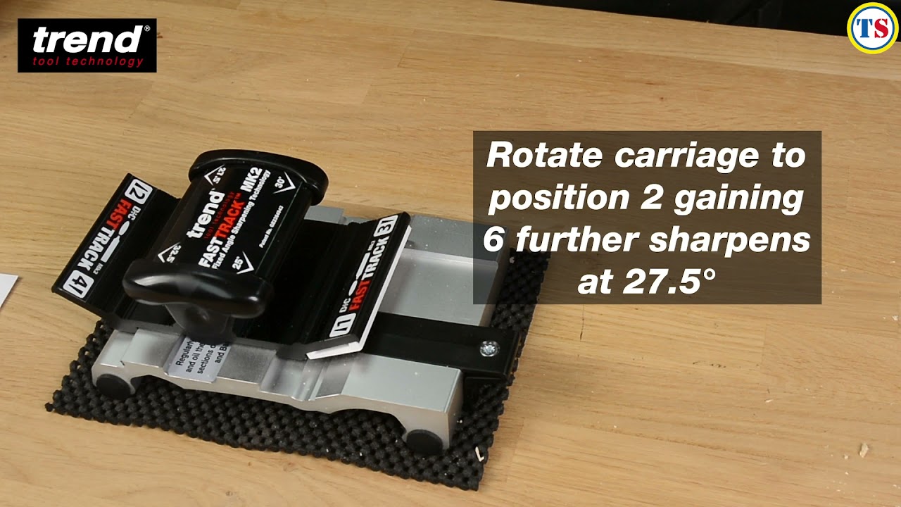 How To Use the Trend Fast Track MK2 Sharpener | Toolstation