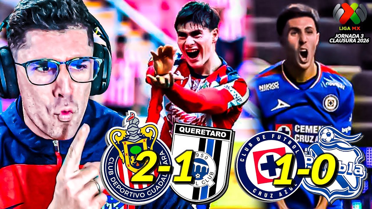 🥵 ¡Hormigol! Máquina sin Convencer 😤 Chivas vs Querétaro · C. Azul vs Puebla | Reacción y Análisis
