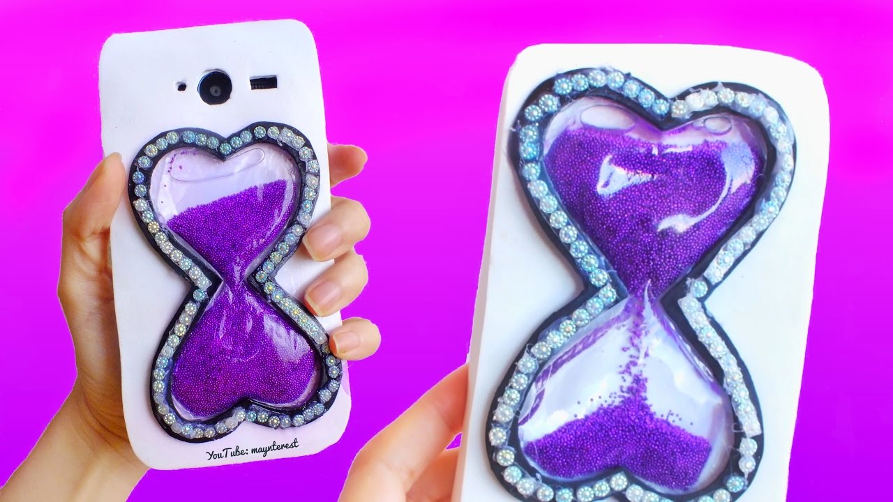DIY жидкость песочные часы ЧЕХОЛ ДЛЯ ТЕЛЕФОНА