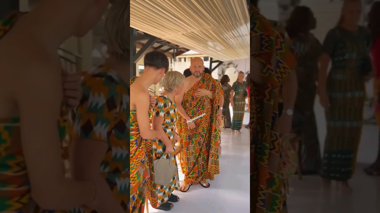 The Most Beautiful Ghana's Traditional Marriage #lovely #amazing  #kentestyle #love #viral #trend