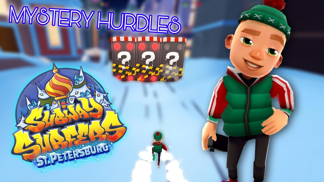 CHRISTMAS CHALLENGES MYSTERY HURDLES ST.PETERSBURG 2021 - SUBWAY SURFERS PARIS UPDATE 2024