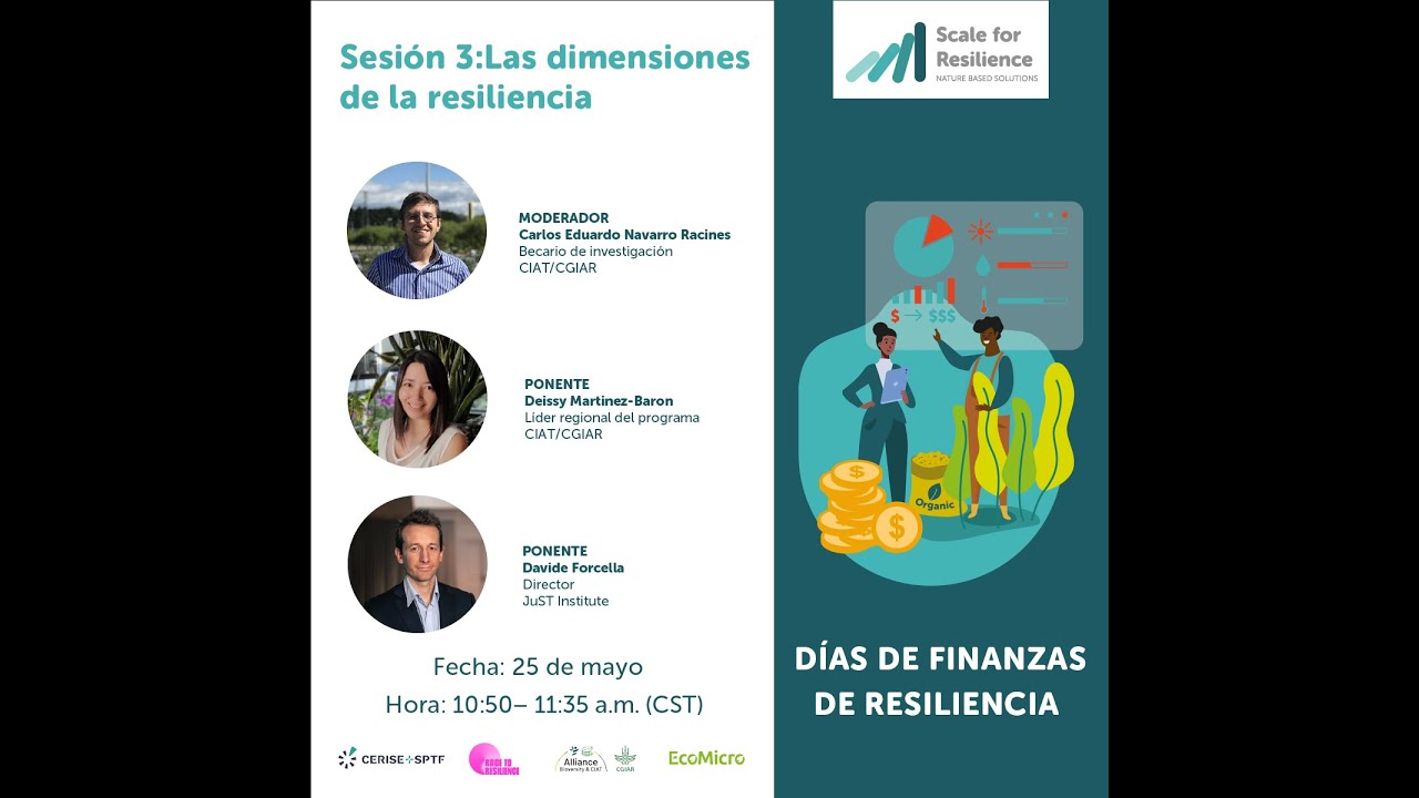 Días de Finanzas de Resiliencia_Sesión 3: Las dimensiones de la resiliencia