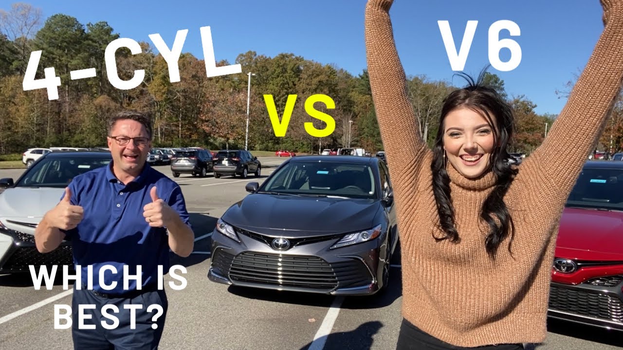 2021 Camry 4-Cylinder vs V6: We Debate So You Can Decide!