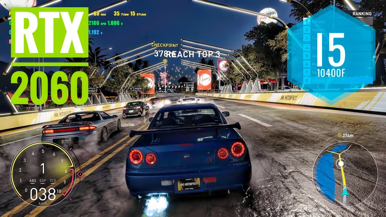 The Crew Motorfest - i5 10400F & RTX 2060 | ULTRA Settings