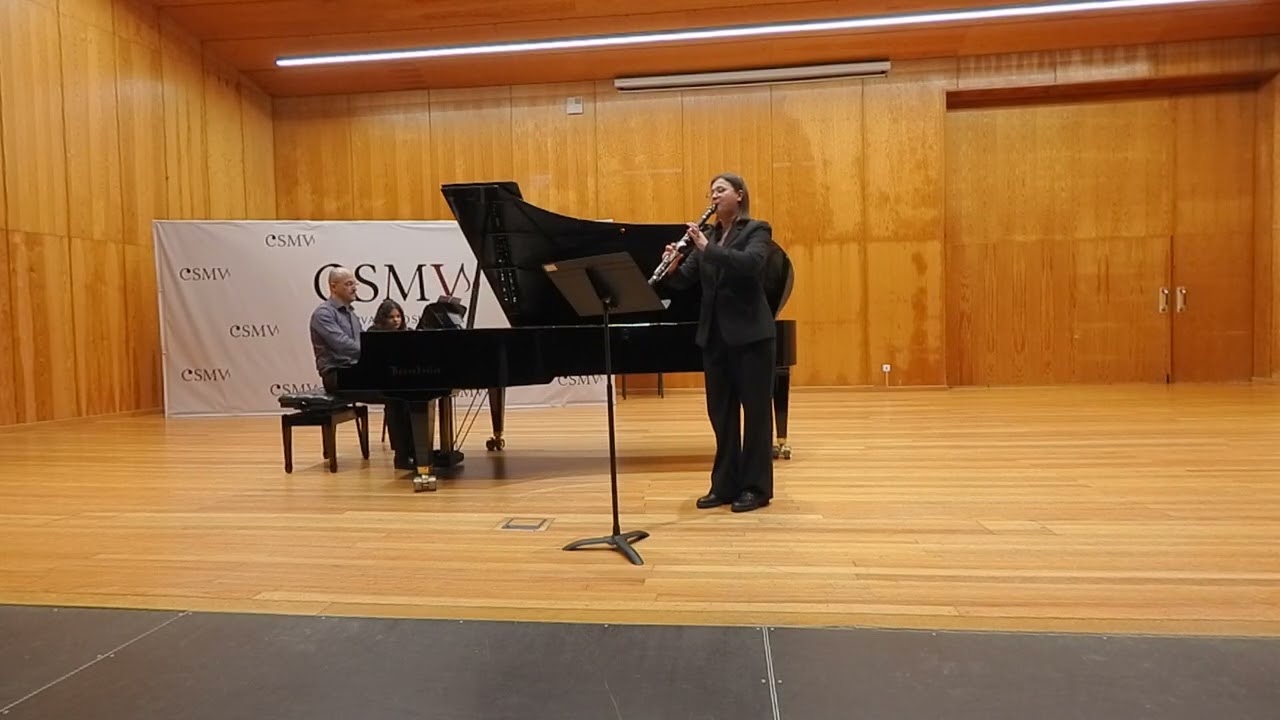 Sonata para clarinete y piano S. Brotons - Eva Pico