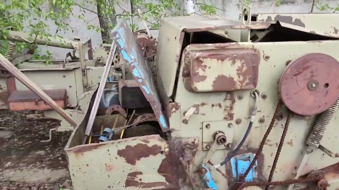 Пресс-подборщик тюковой Fortschritt K454 экспресс-обзор от Алексея Смирнова