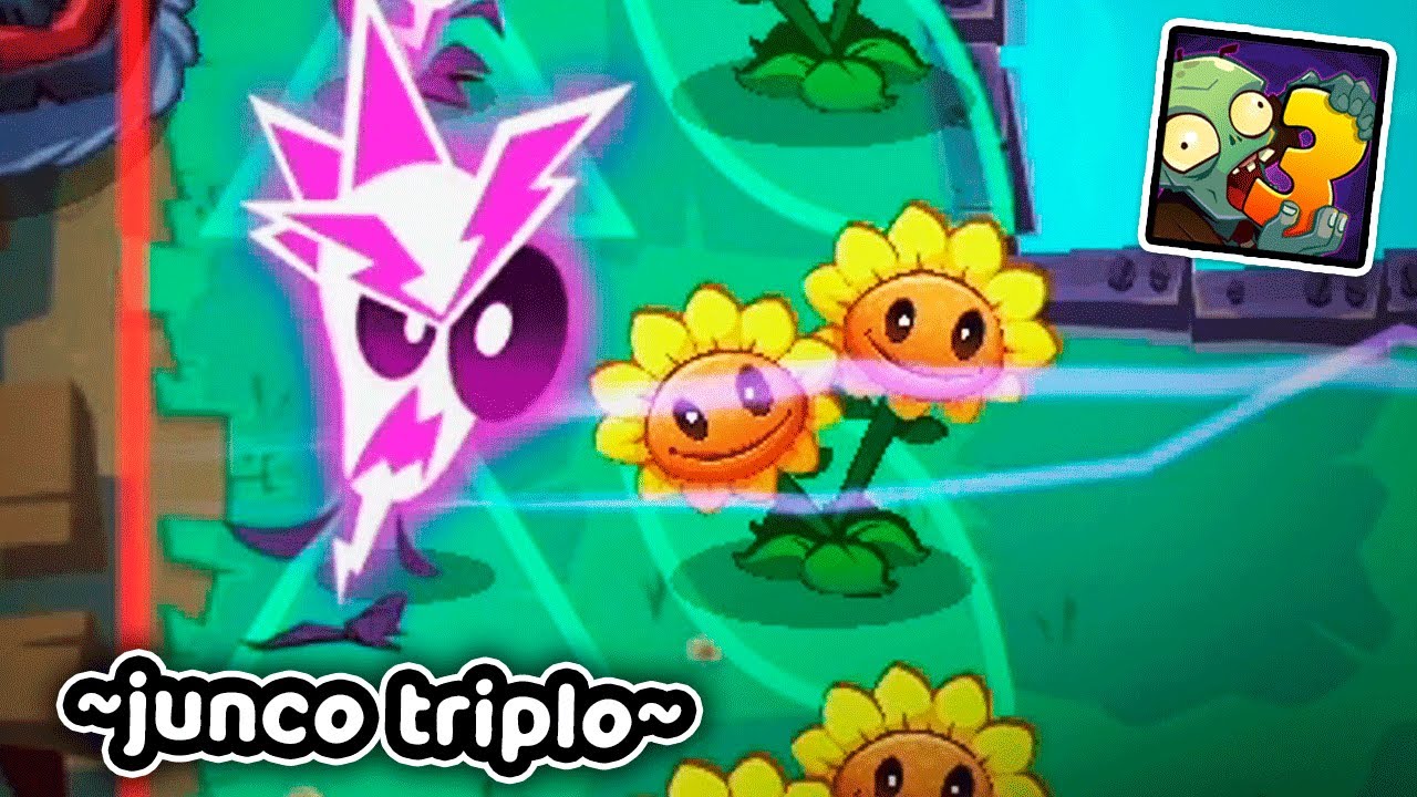 Fus&atilde;o TRIPLA do junco &eacute; meio... 👎😐 pvz 3 evolved