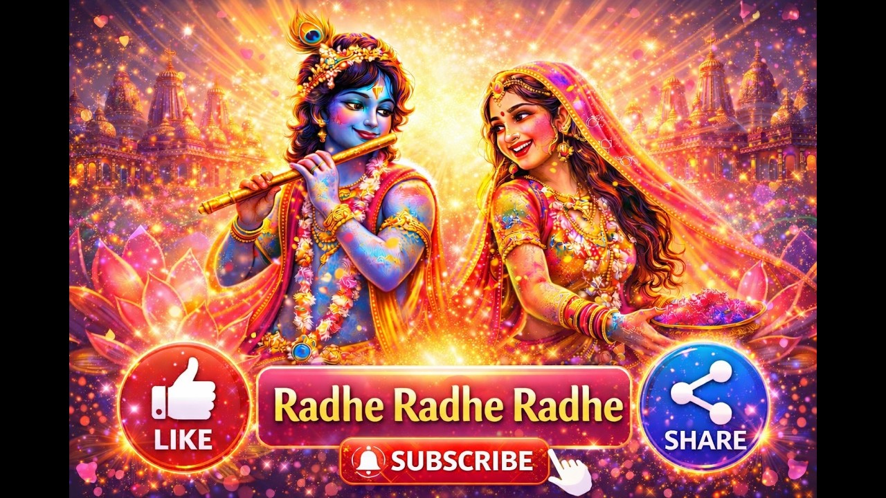 🔴 LIVE: Radhe Radhe — aap par kripa bani rahe | Join Now! 🌿🪔