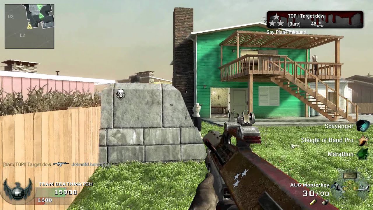 COD Black Ops Nuketown Combat Training