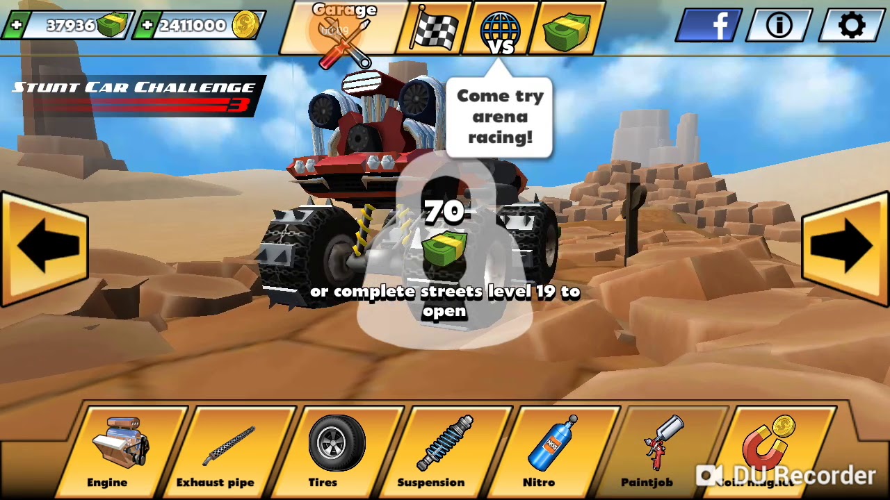 Stunt car 3 Boss fight 1-8 part 1