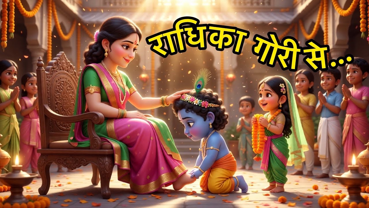 Radhika Gori Se | राधिका गोरी से | Female Voice Bhajan | Krishna Radha Bhakti Song