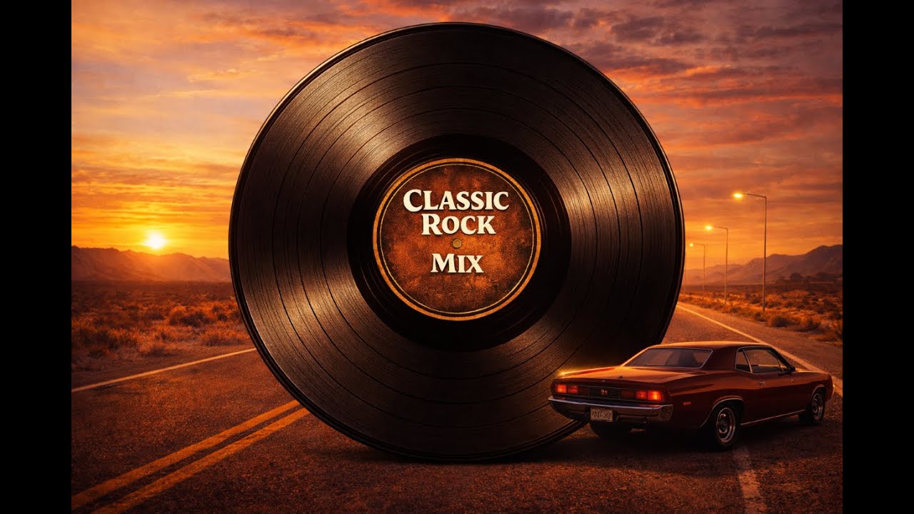 Classic Rock Mix ⚡ For Long Drives After Midnight