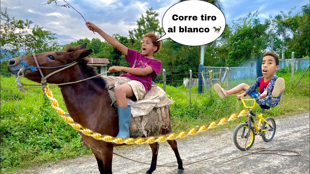 EL PEQUEÑO GINETE 🏇😂 PARTE 7 (los menores rd)