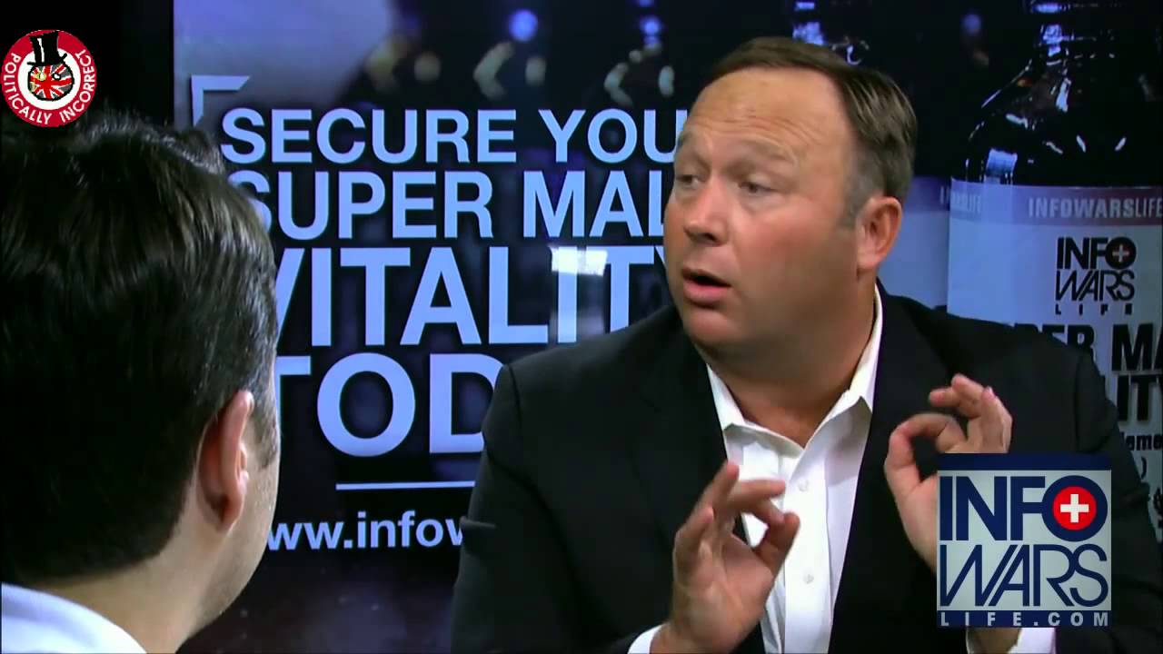 Alex Jones Rap Song - Shilling Snake Oil Anti-Chemtrail Water Filters to Fellow Schizophrenics!