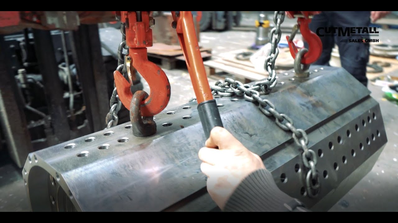CUTMETALL Eco Rotor wird eingebaut in einen Lindner Komet