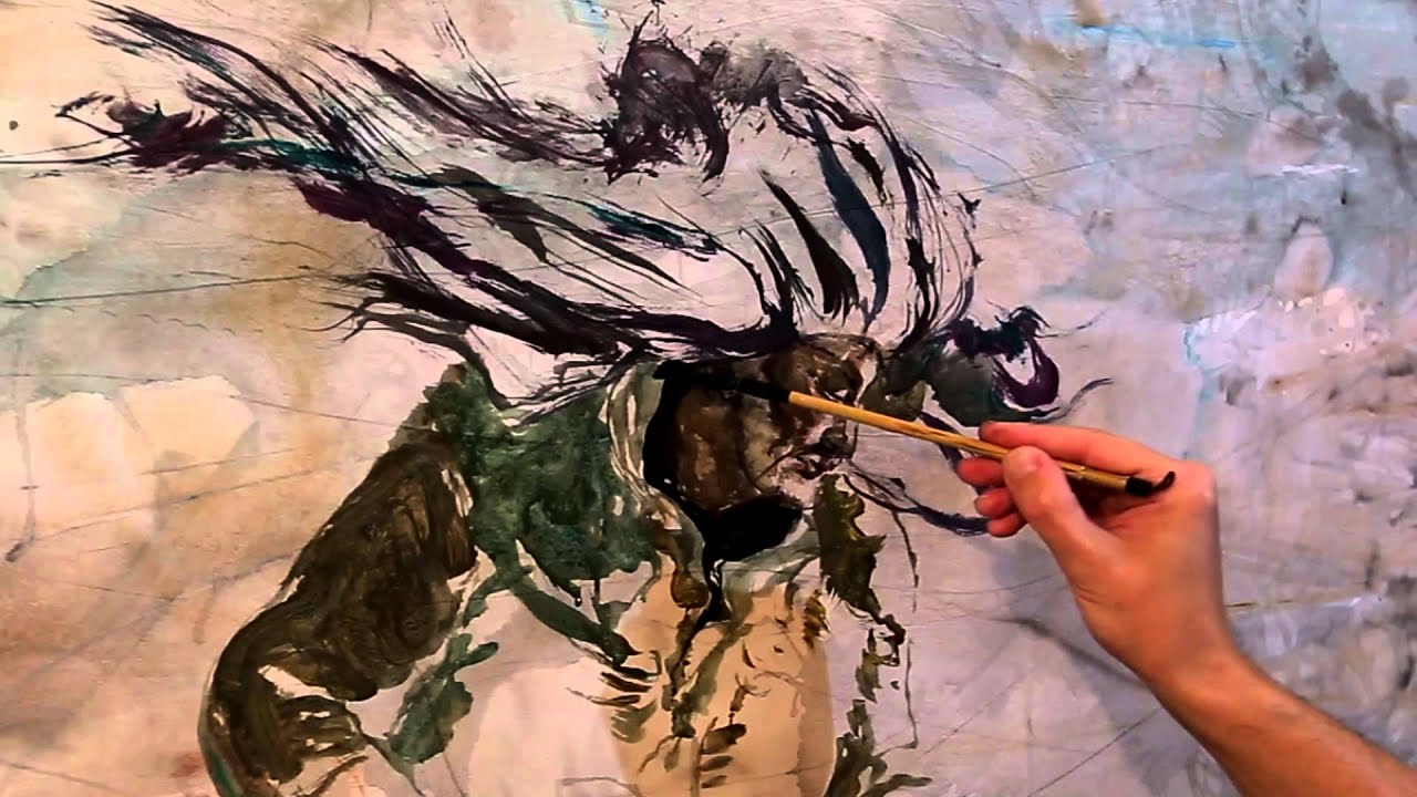 Павел Дольский - Мастер-Класс - 2015 г. (акварель, акрил, тушь)
