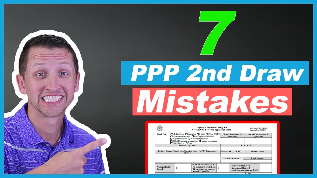 PPP Second Draw 7 Mistakes