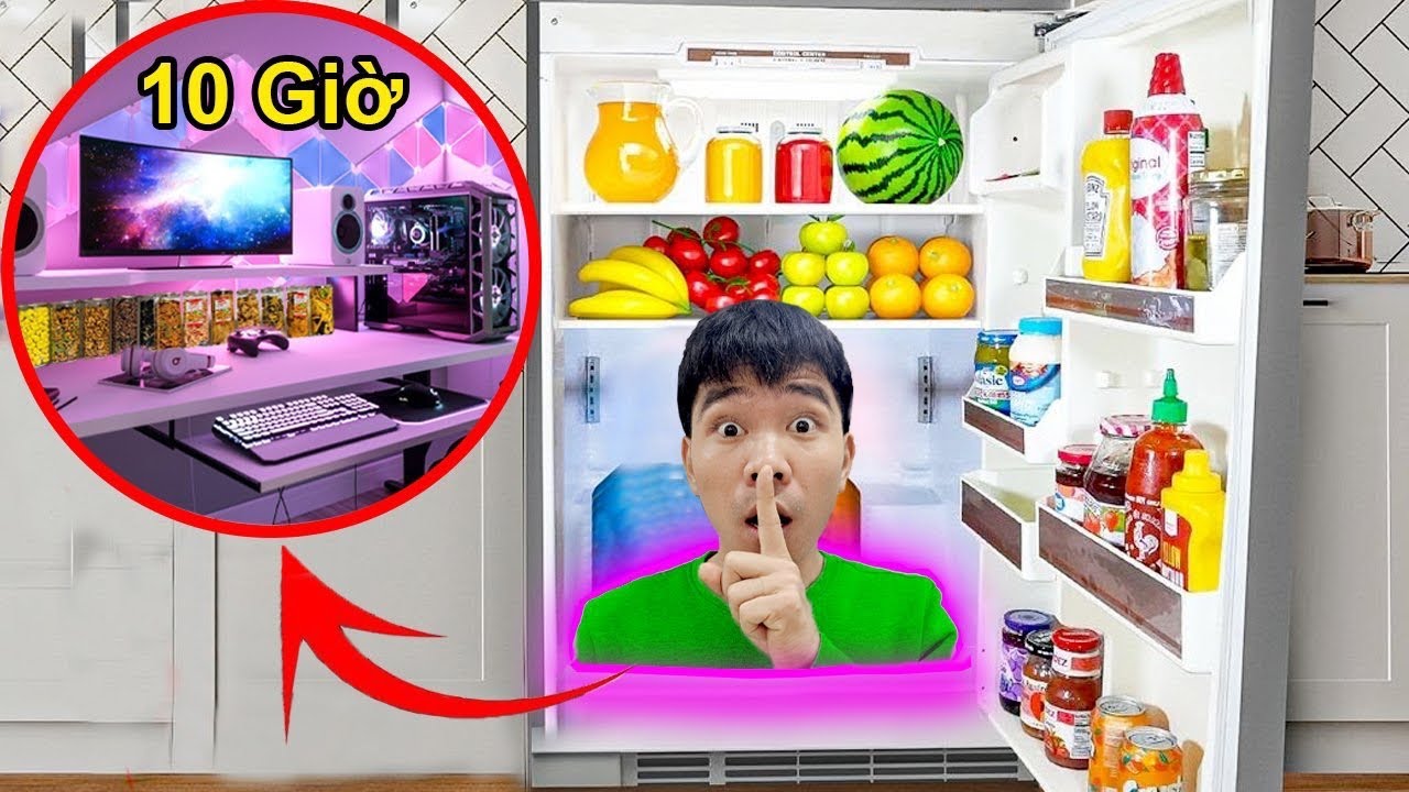 PHD | Căn Phòng Bí Mật Trong Tủ Lạnh | ROOM IN FRIDGE