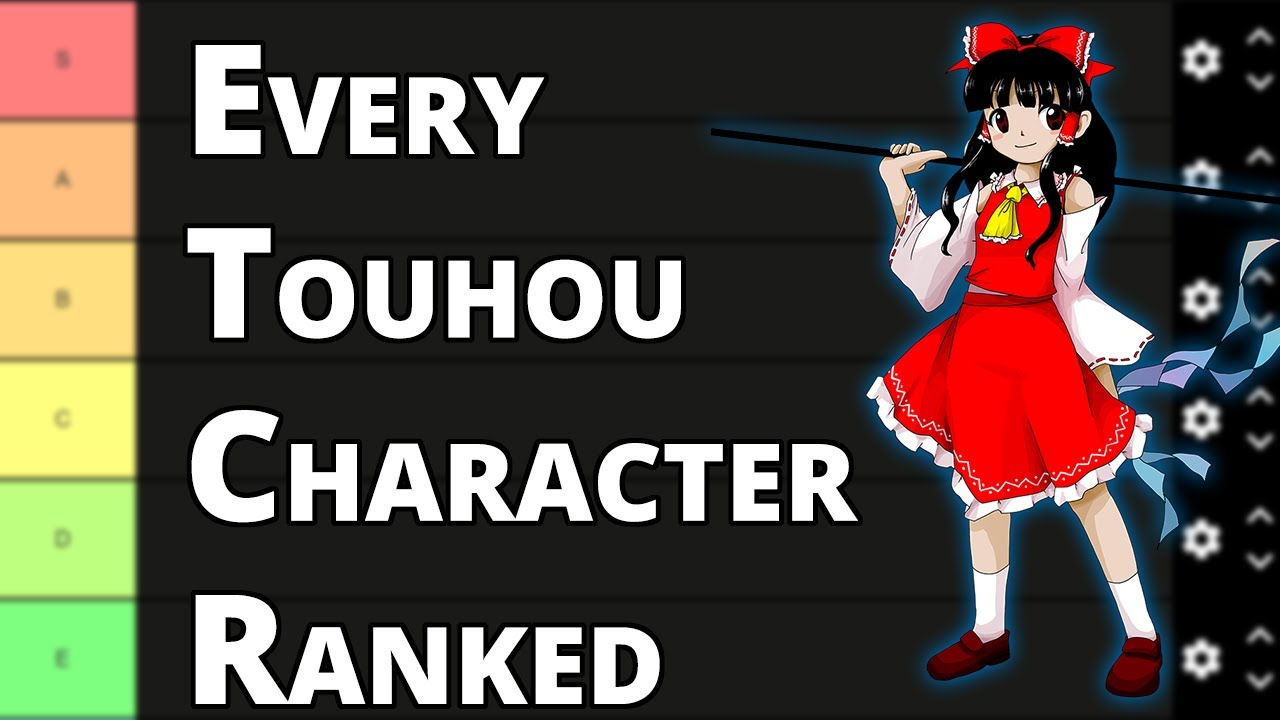 I Ranked Every Single Touhou Character