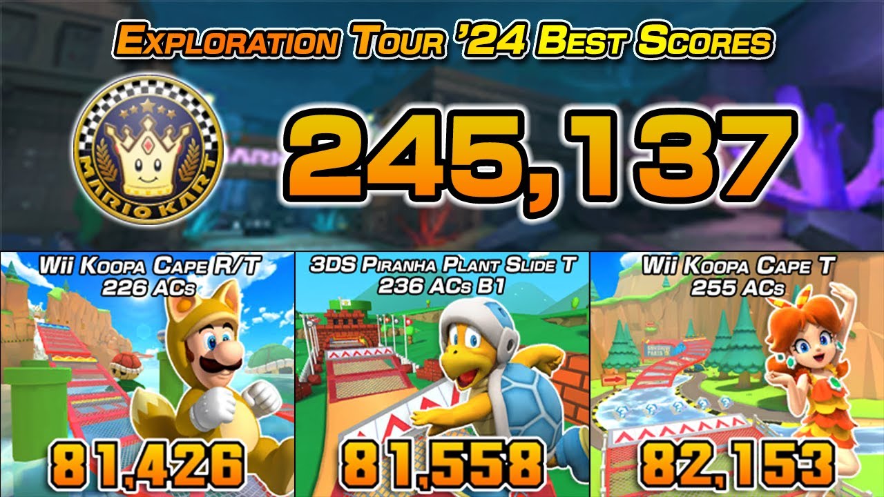 Happy, almost too Happy | Exploration Tour '24 Best Scores (80K+) | Mario Kart Tour