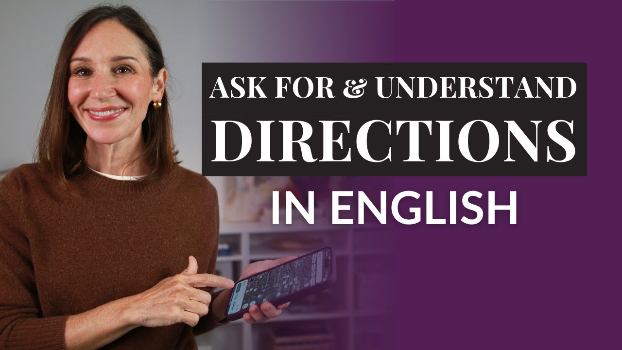 How to Ask For and Understand Directions in English | Travel Phrases