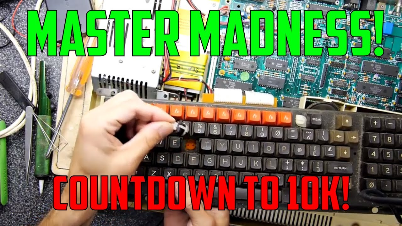 BBC Master Battery Refurb and Keyboard Repair How to