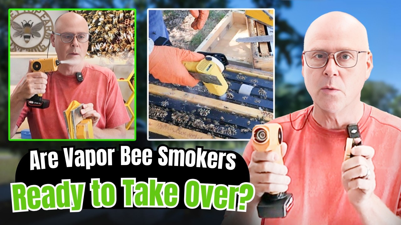 I Tried a NEW Prototype Bee Smoker - Here's What Happened!  - Beekeeping with Ray
