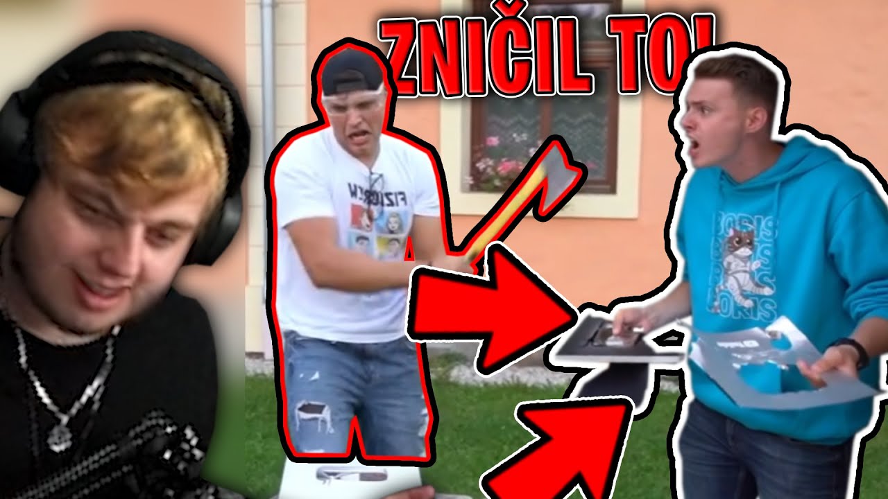 ROZBIL MU YOUTUBE PLAY BUTTON! | Morry REAGUJE na Fiziho
