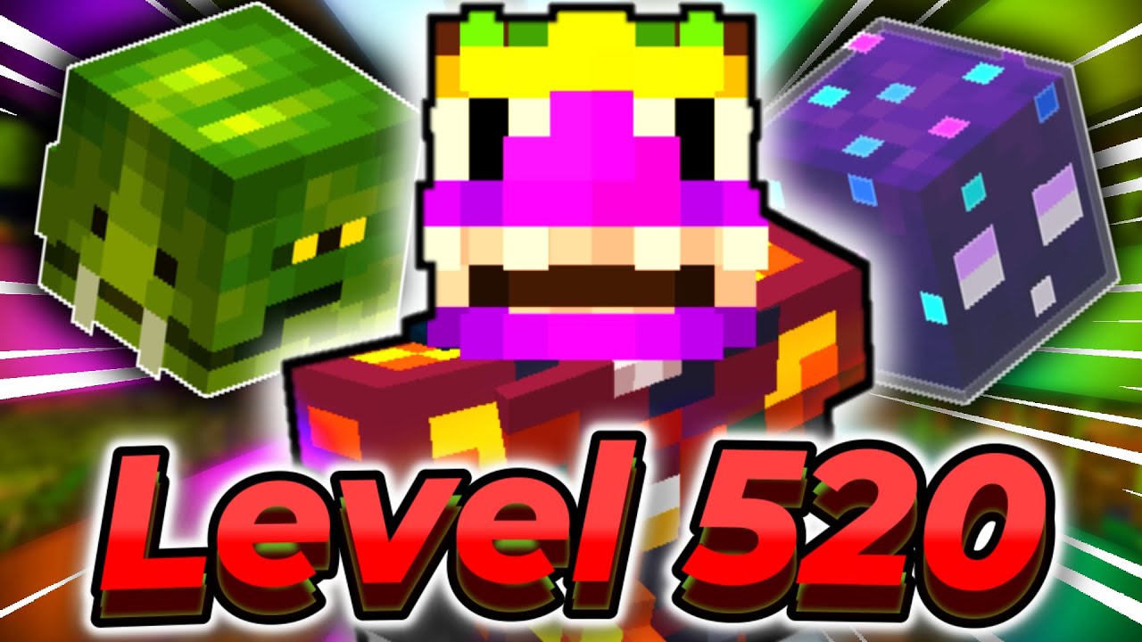 How I Got Level 520 | Hypixel SkyBlock Road To MAX XP