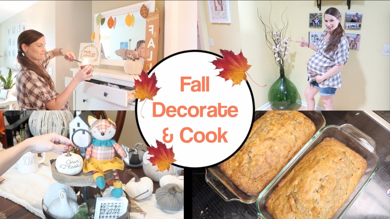 Fall Decorate & Chill & Cook With Me! Autumn + Fun Times!