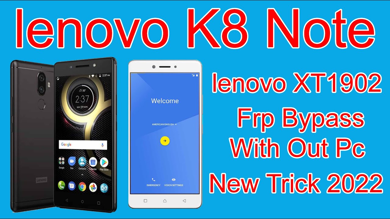 Lenovo k8 note Frp Bypss With Out Pc l XT1902 Frp Bypass l New Trick 2022 l Pudamari l Bishnu nayak
