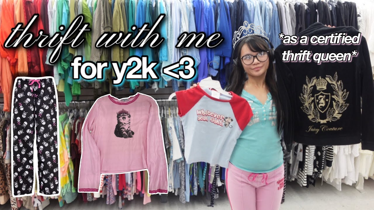 COME THRIFTING WITH ME ♡ y2k + 2000s finds 