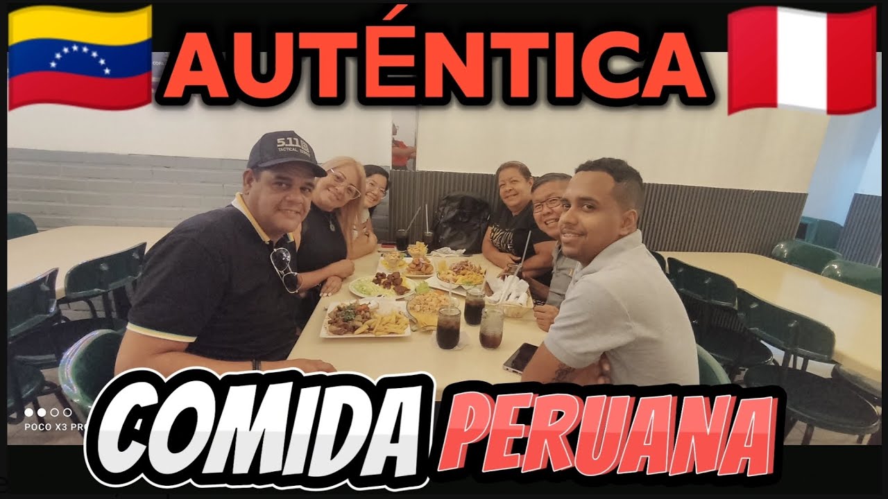PROBANDO AUTÉNTICA Comida PERUANA en VENEZUELA #2 CAPITULO