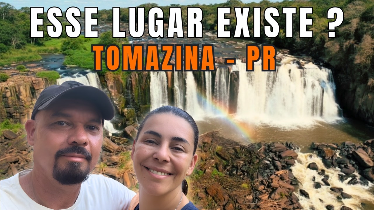 Cachoeira INCR&Iacute;VEL e GR&Aacute;TIS no Paran&aacute;! (Salto Cavalcante, Tomazina) [4K Ultra HD]