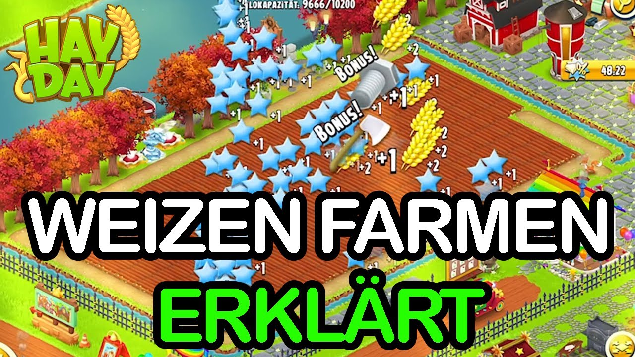 Unendlich Diamanten, Geld und Produkte! Weizen Farmen erklärt in Hay Day | SyromerB