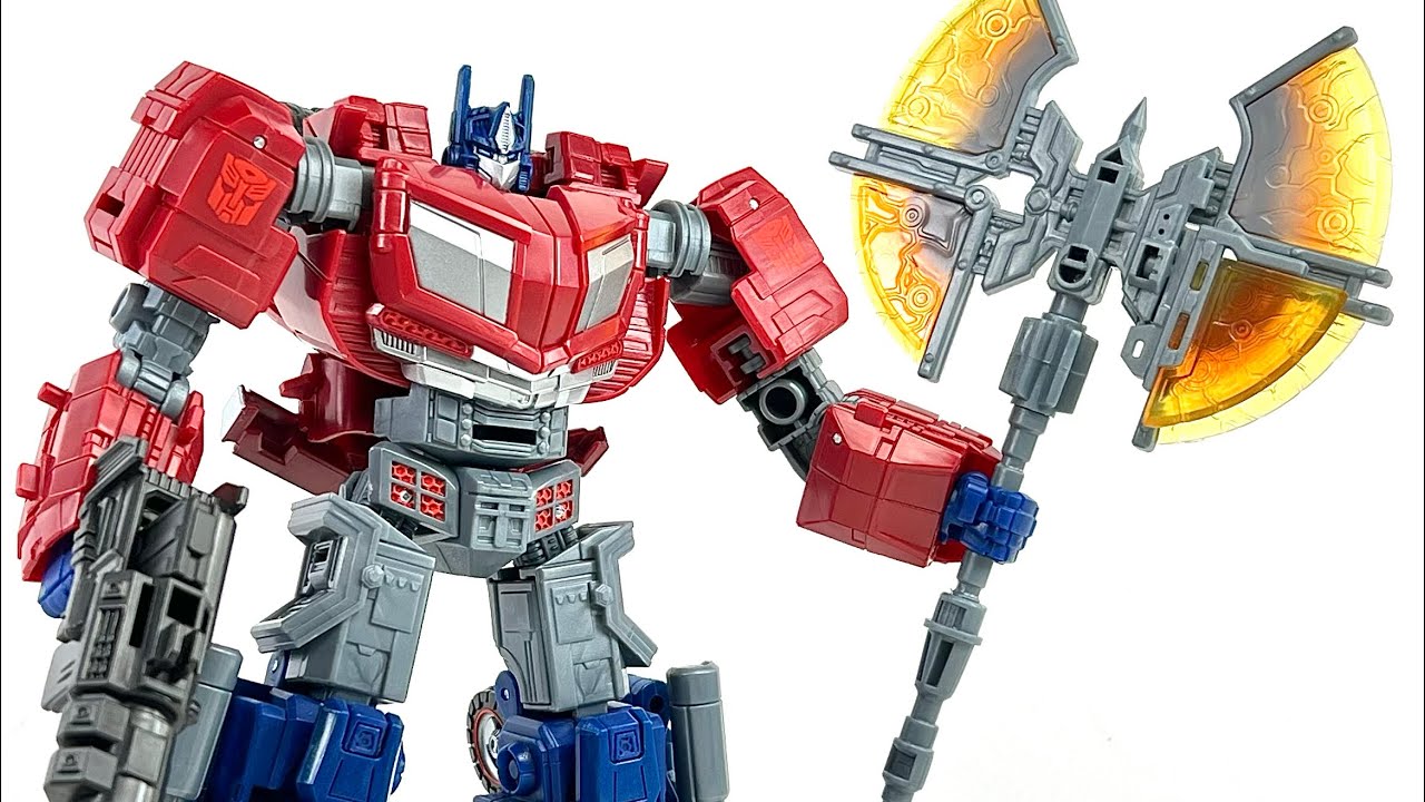 The SUPERIOR Optimus Prime! Transformers Studio Series Gamer Edition Optimus Prime & DNA Upgrade Kit