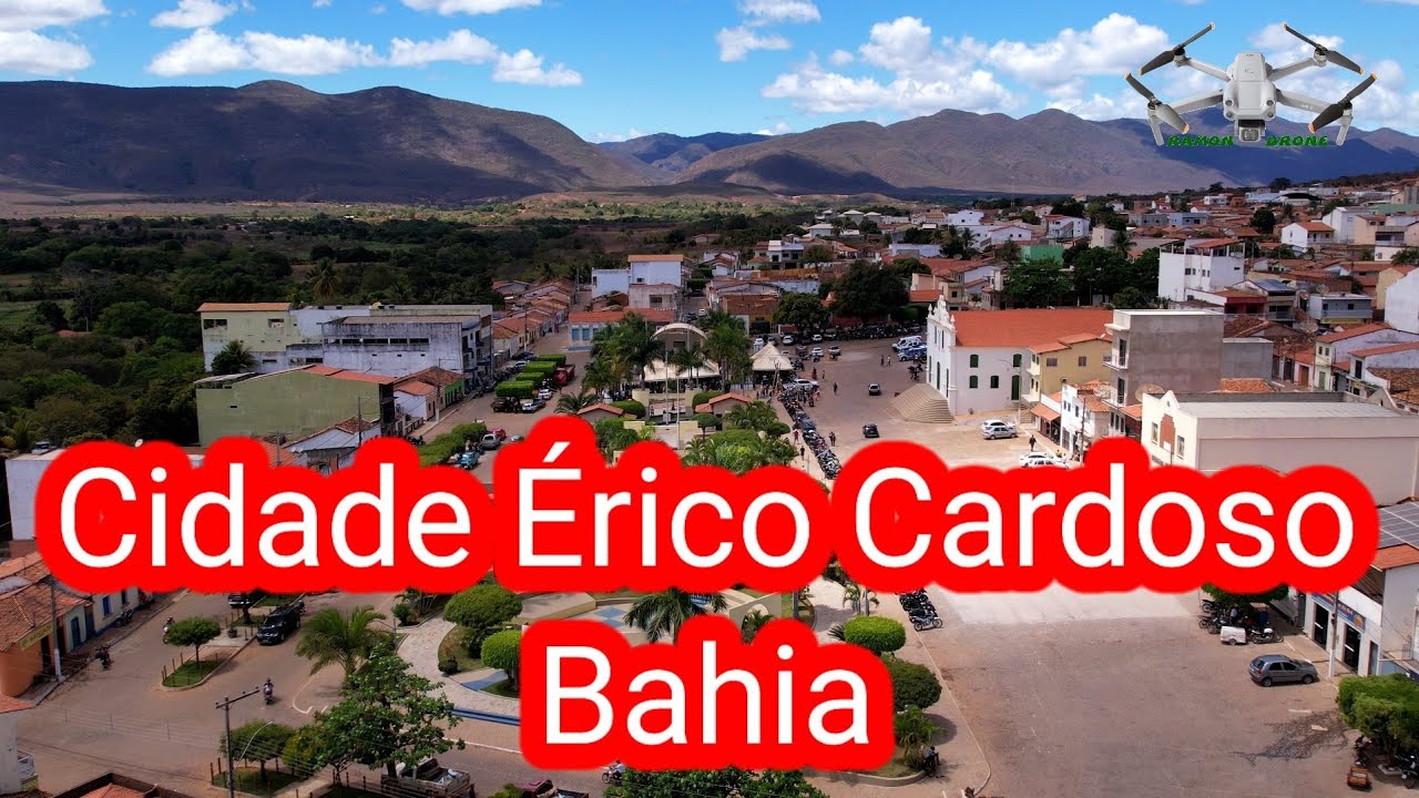 Drone Air 2s na cidade  de &Eacute;rico Cardoso  BA 4k