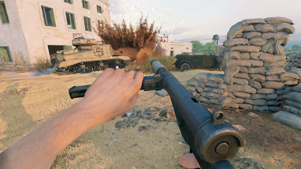 Enlisted Gameplay - Gorge South - Battle of Tunisia [1440p 60FPS]