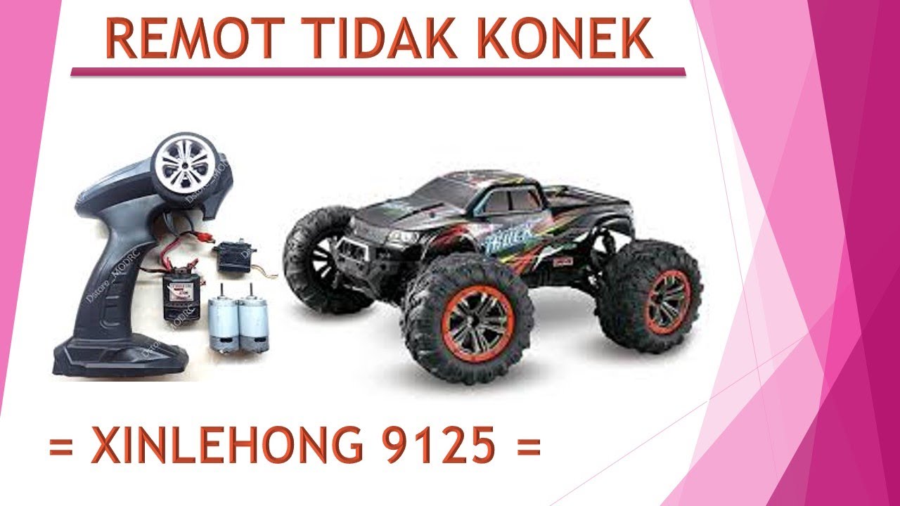 Remot ESC Tidak Konek Xinlehong 9125