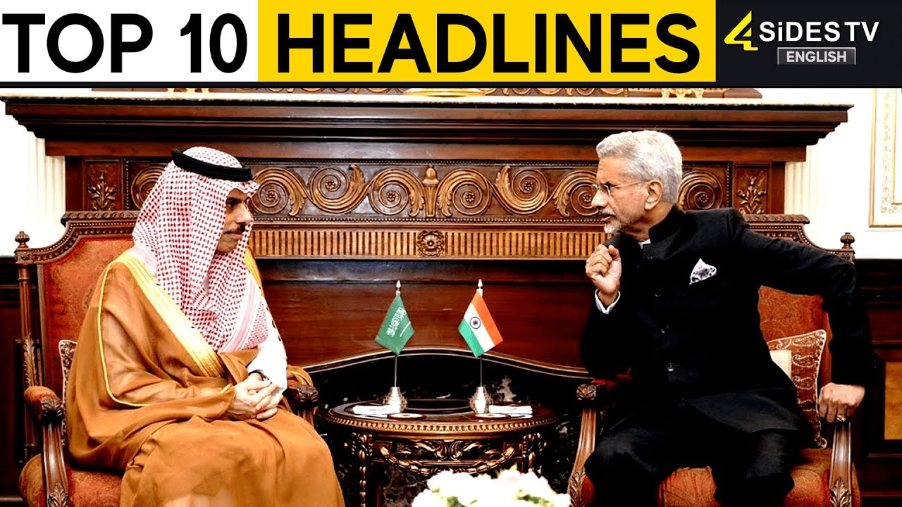 Top 10 English News | World Latest English News | International News |  @4SiDESTVEnglish