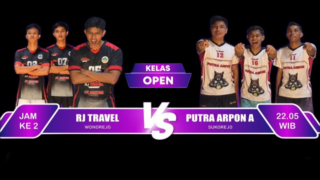 RJ TRAVEL WONOREJO VS PUTRA ARPON A SUKOREJO || JMW CUP 1 2026
